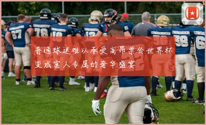 普通球迷难以承受高昂票价世界杯变成富人专属的奢华盛宴