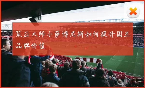 策应大师小萨博尼斯如何提升国王品牌价值